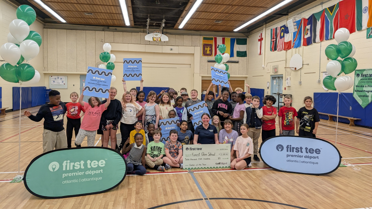 Une enseignante de First Tee – Premier départ Atlantique honorée pour ...